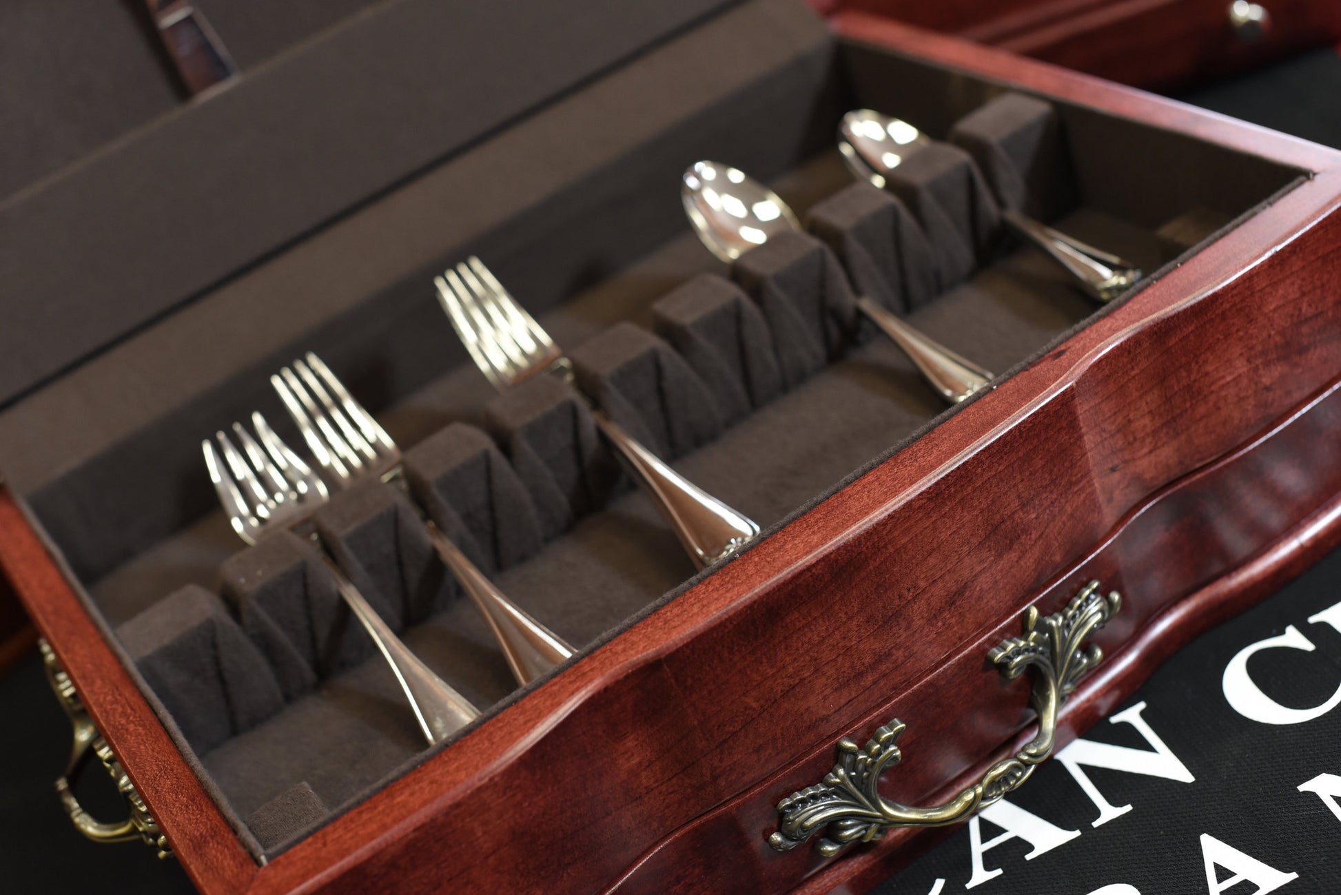 GRANDEUR - 1 Draw Flatware & Silverware Chest by American Chest - Crown Humidors