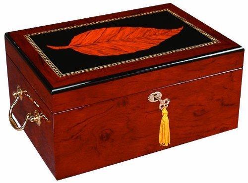 Quality Importers Deauville Desktop Humidor - 100 Cigar ct - Crown Humidors