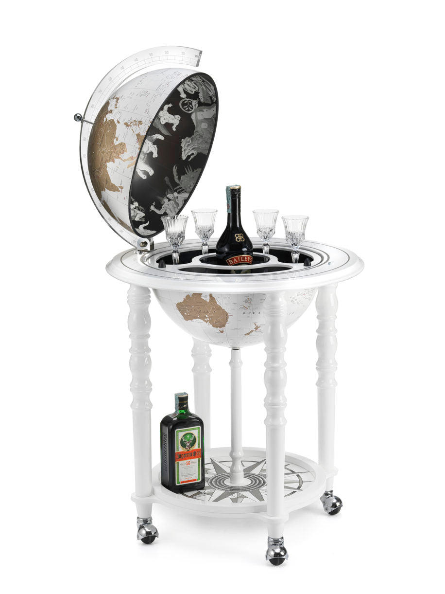 Zoffoli Elegance White Bar Globe - Crown Humidors