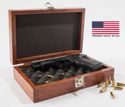 Single Pistol Gun Chest by American Chest - Crown Humidors