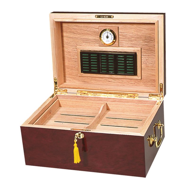 Alhambra Cigar Desktop 75 to 100 Cigar Counts by Quality Importers - Crown Humidors