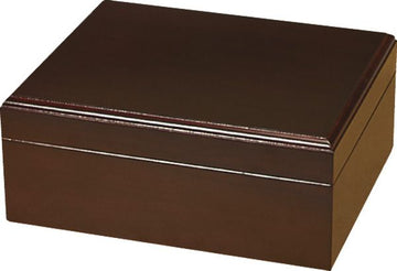 Quality Importers Capri - 20-50 Cigar Mahogany - Crown Humidors