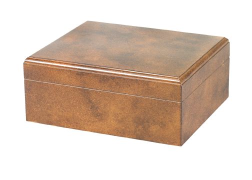 Quality Importers Rawhide - 25-50 Cigar Humidor - Crown Humidors