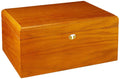 Quality Importers Milano - 75 Cigar Humidor Oak - Crown Humidors