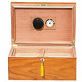 Quality Importers Milano - 75 Cigar Humidor Oak - Crown Humidors