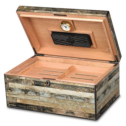 Humidor Supreme CAROLINA 125 ct Desktop Humidor - Crown Humidors