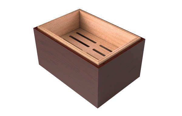 Modular Humidor - Top + Base - 200 - 400 Cigar ct - Crown Humidors