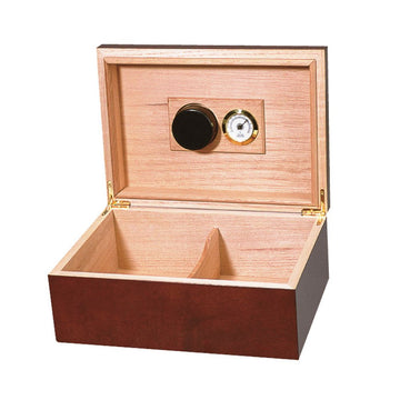 Quality Importers Sao Paolo Humidor - 50 Cigar Inlay - Crown Humidors