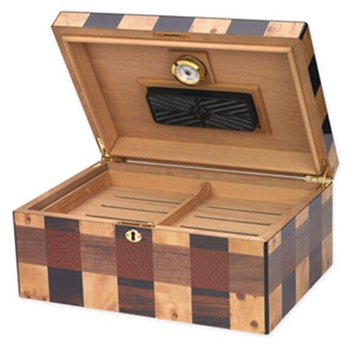 Humidor Othello Desktop - 100 Cigar ct by Quality Importers - Crown Humidors
