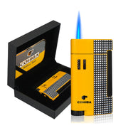 COHIBA CIGAR LIGHTER TORCH GIFT BOX WITH SINGLE JET FLAME