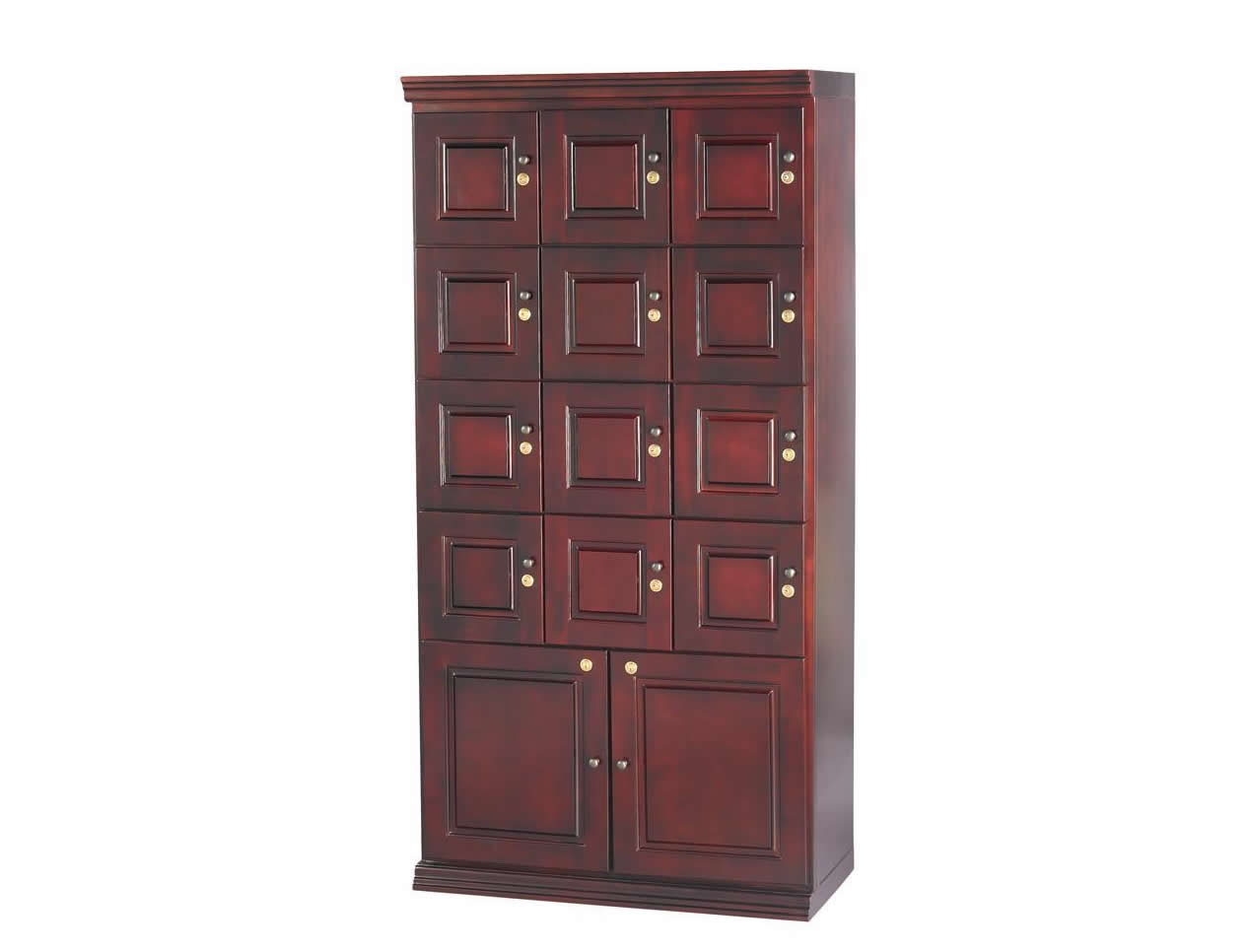 Cigar Locker Wall Cabinet Humidor by Quality Importers - 5000 Cigar ct - Crown Humidors