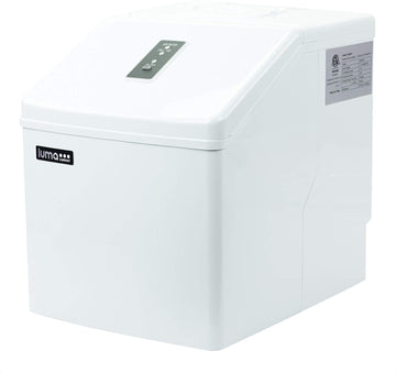 Luma Comfort Countertop Clear Ice Maker, 28 lbs. of Ice a Day with Easy to Clean BPA-Free Parts