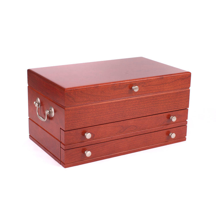 First Lady 2-Drawer Jewel Chest by American Chest - Crown Humidors