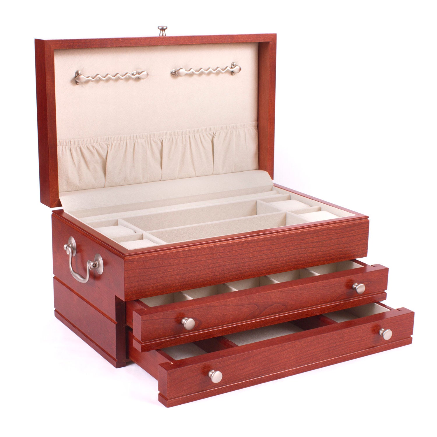 First Lady 2-Drawer Jewel Chest by American Chest - Crown Humidors