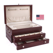 First Lady 2-Drawer Jewel Chest by American Chest - Crown Humidors