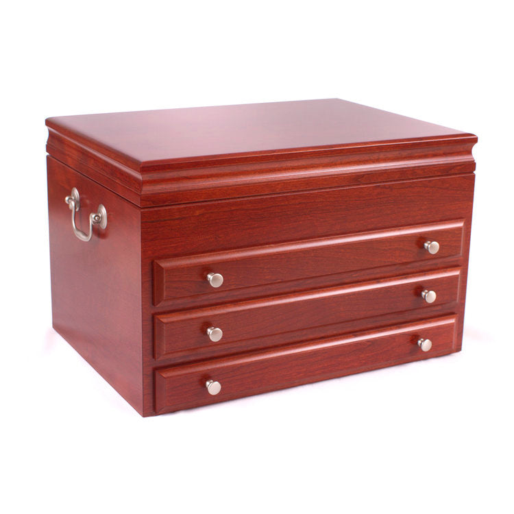 Majestic 3-Drawer Jeweller by American Chest - Crown Humidors