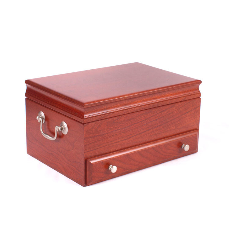 Contessa 1-Drawer Jewel Chest w/ Lift-Out Tray by American Chest - Crown Humidors