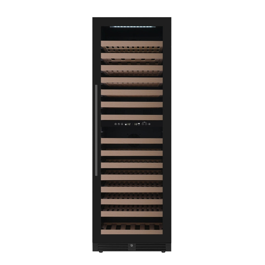Kings Bottle-Upright Low-E Glass Door Dual Zone Large Wine Cooler-KBU425DX-FG RHH