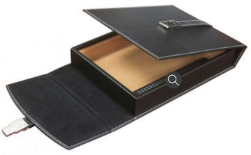 All Leather Csonka Cigar Companion Travel Humidor