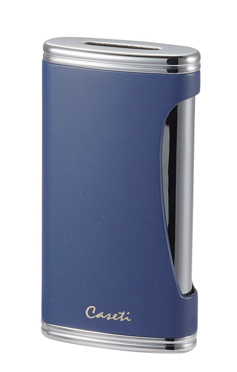 Caseti Bigflat Navy Blue Cigar Lighter - Cal567Bl
