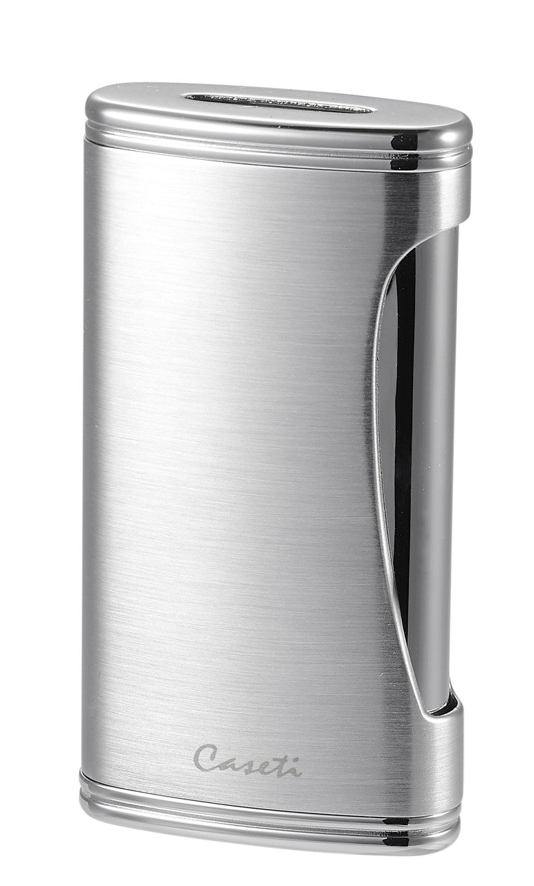 Caseti Bigflat Chrome Cigar Lighter - Cal567Ch