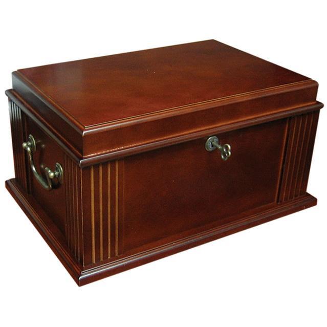 The Caesar Antique Cigar Humidor by Prestige Import Group - 50 Cigar ct - Crown Humidors