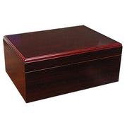 The Executive Cherry Humidor by Prestige Import Group - 55-75 Cigar ct - Crown Humidors
