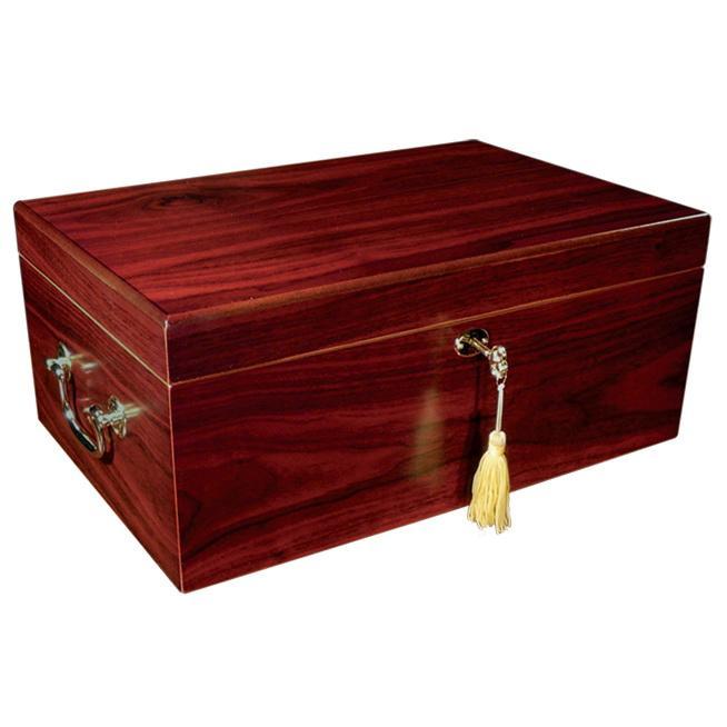 The Monte Carlo Cherry Humidor - 120 Cigar ct - Crown Humidors
