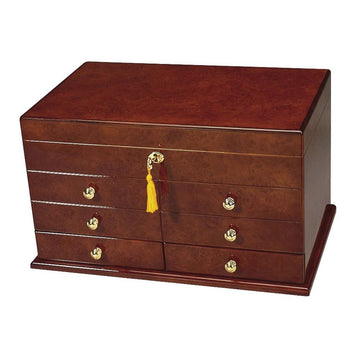 Quality Importers Ravello Desktop Humidor - 300 Cigar ct - Crown Humidors