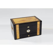 Quality Importers Windermere Deluxe Desktop Humidor - 100 Cigar ct - Crown Humidors