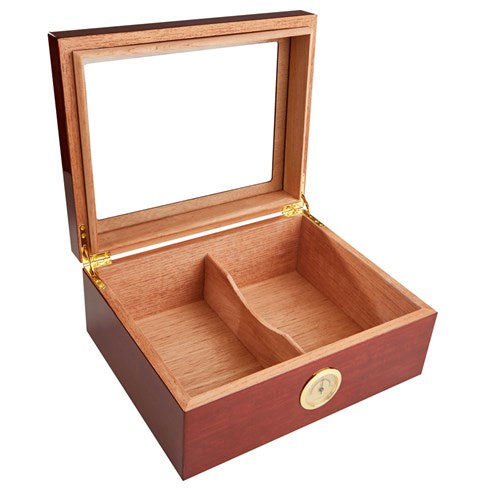 Savoy Classic Mahogany Humidor - 100 Cigar ct - Crown Humidors