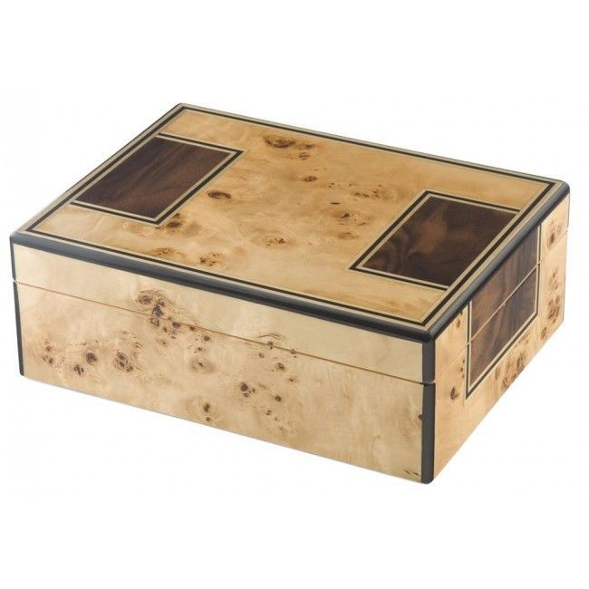 Quality Imports Toulouse Humidor - 25 - 175 cigar ct. - Crown Humidors