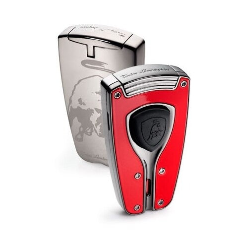 Tonino Lamborghini Forza Red Torch Flame Cigar Lighter - Crown Humidors