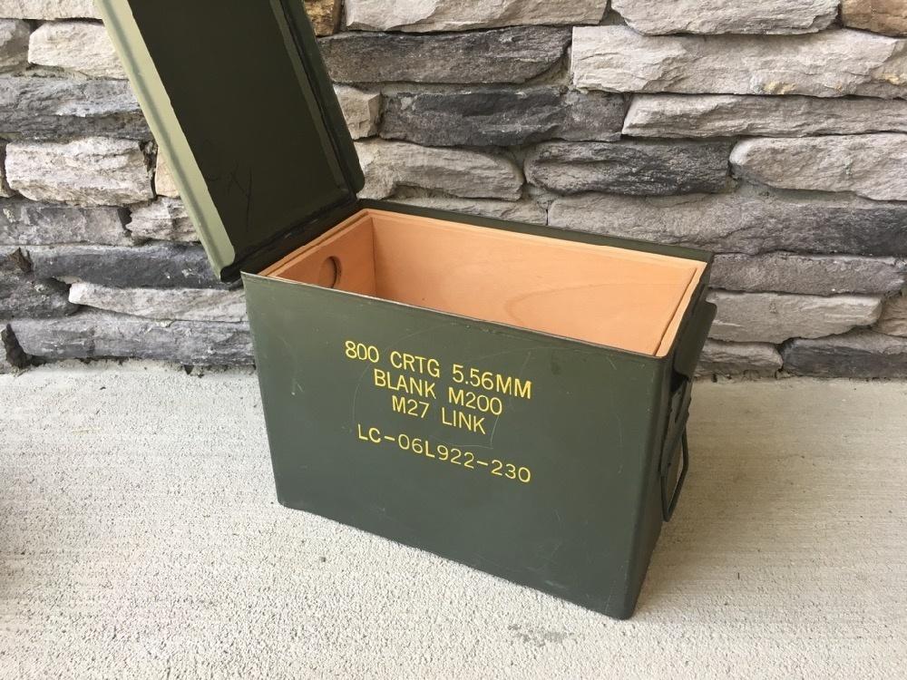 The Fat 50 Ammo Can Humidor - 50 Cigar ct - Crown Humidors