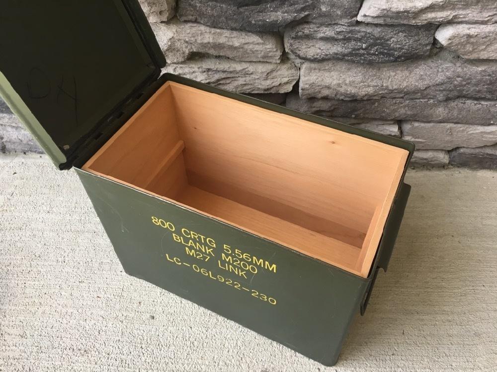 The Fat 50 Ammo Can Humidor - 50 Cigar ct - Crown Humidors