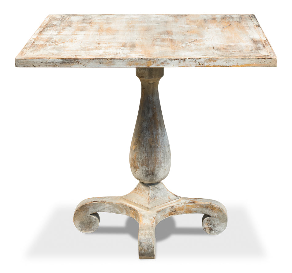 Bistro Table, Grey Oak by Sarreid - Crown Humidors