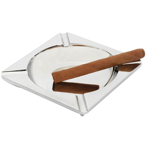 Visol Gathering Large Solid Metal Cigar Ashtray - Crown Humidors