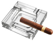 Visol Callisto Square Crystal Cigar Ashtray - Crown Humidors