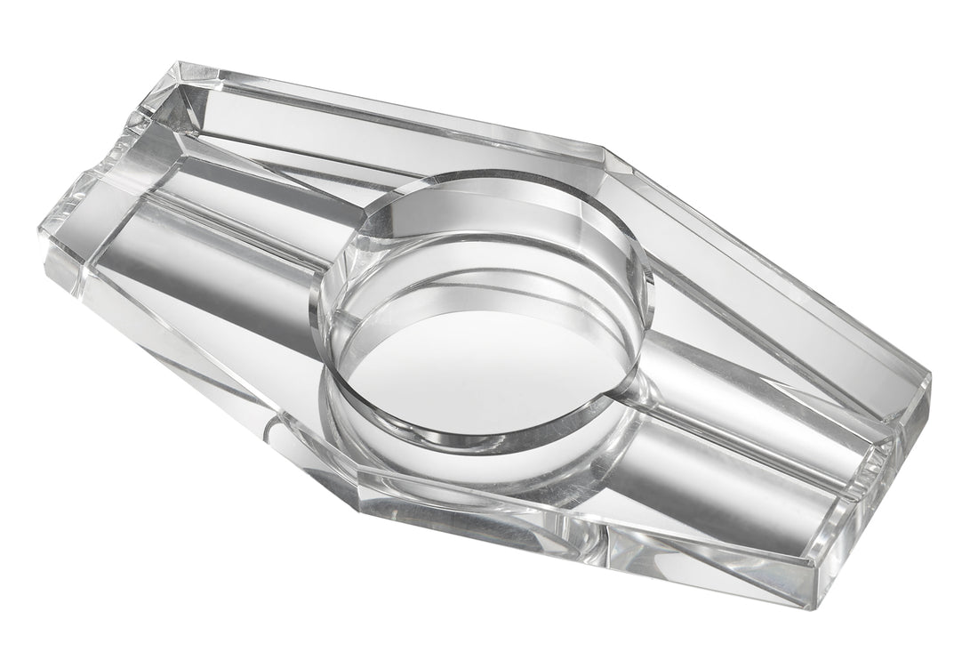 Visol Rhea Crystal Desktop Cigar Ashtray - Crown Humidors