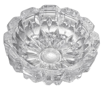 Visol Round Glass Ashtray - Crown Humidors