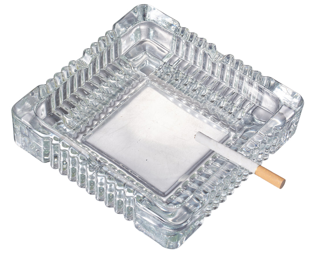 Visol Glass 4 Cigar Rest Ashtray - Crown Humidors