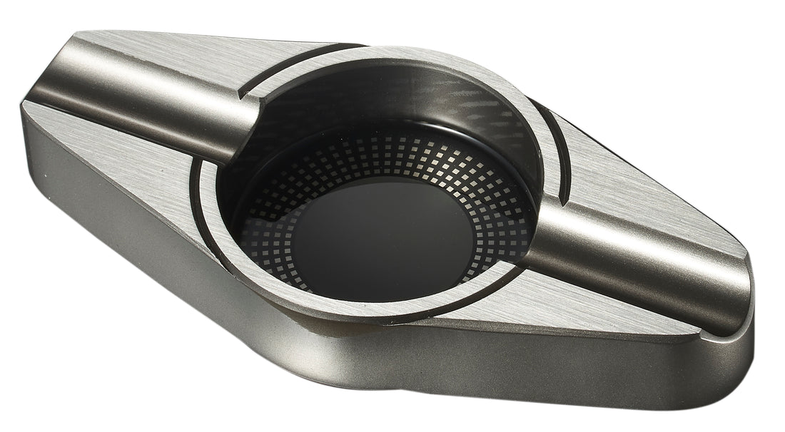 Visol Iris Metal Cigar Ashtray - Crown Humidors
