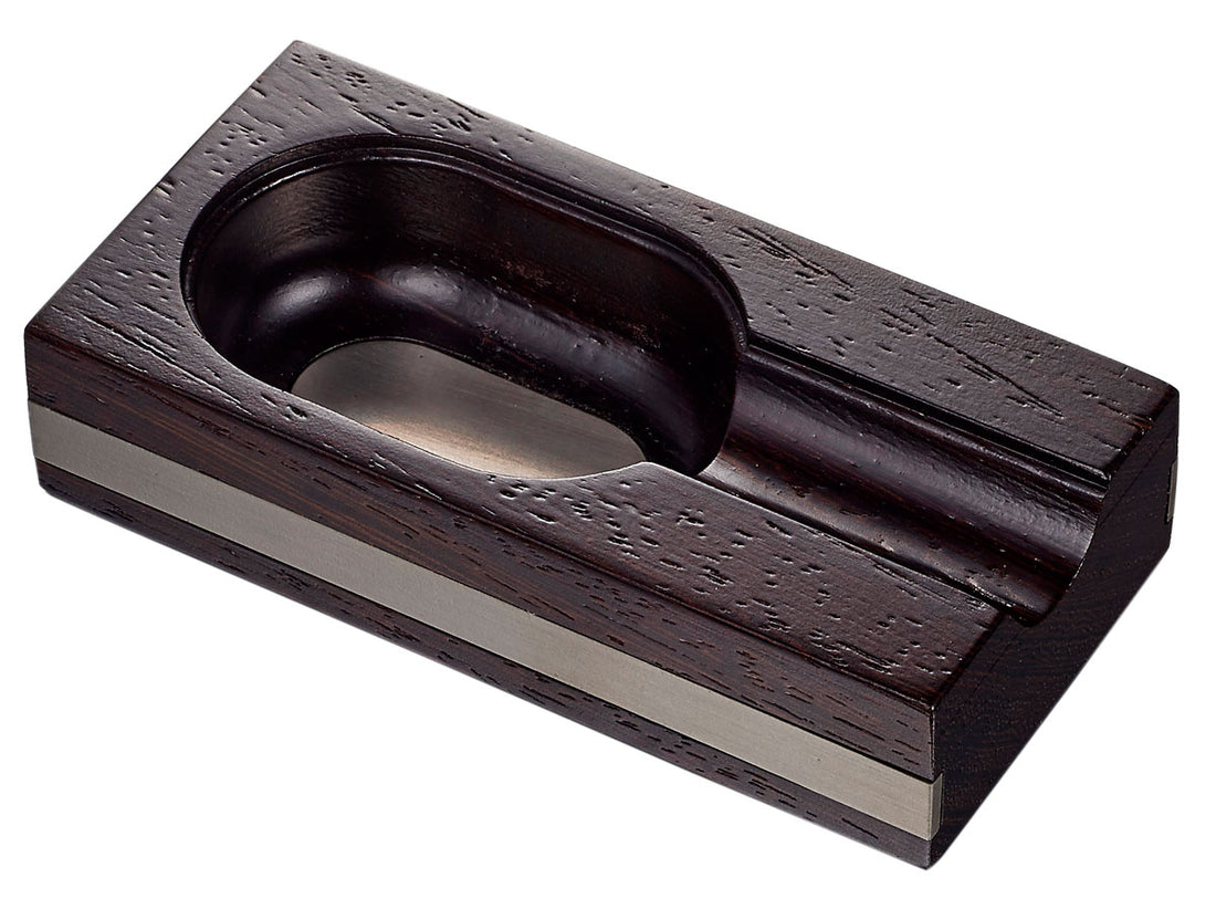 Visol Albano Wooden Cigar ashtray - Crown Humidors