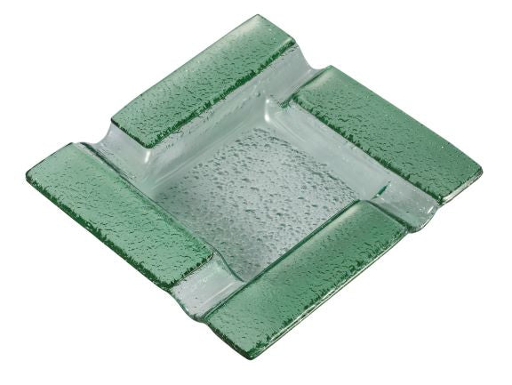 Visol Tanner Square Glass Cigar Ashtray - Crown Humidors