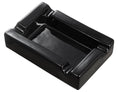 Visol Black Rectangular Cigar Ceramic Ashtray - Crown Humidors