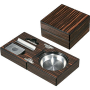 Visol Bremen Cigar Ashtray with Cigar Cutter and Punch - Crown Humidors