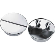 Visol Zimmer Silver Plated Cigar Ashtray with 2 Cigar Rests - Crown Humidors