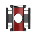 Visol Ridge Cut Red Cigar Cutter - Vcut20102