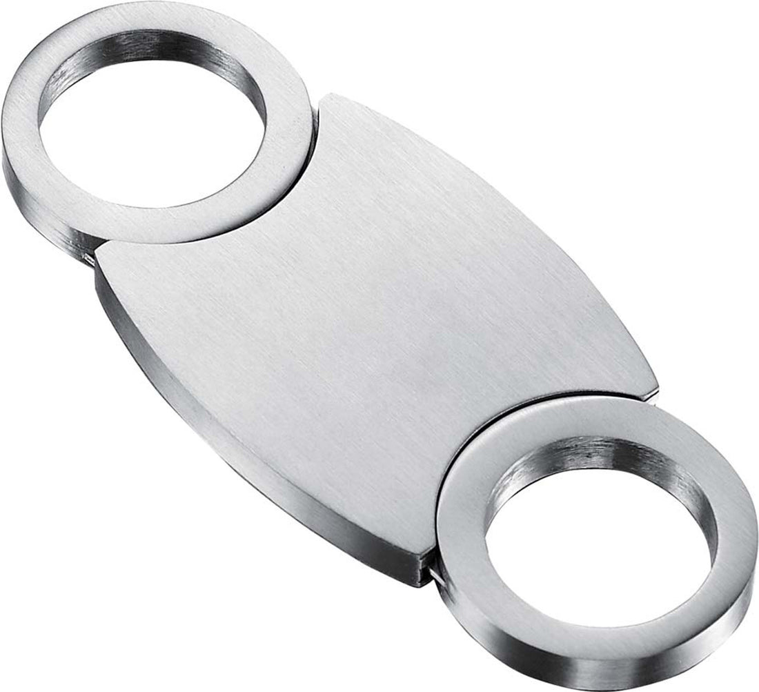 Visol Xenon Brushed Finish Guillotine Cigar Cutter - Vcut2