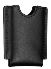 Visol Black Felt with Leather Exterior Stitched Cigar Cutter - Crown Humidors